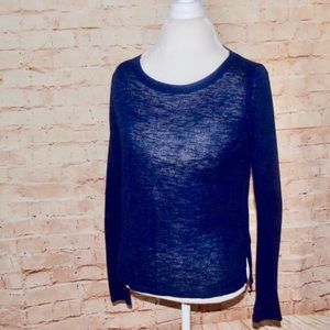 Forever 21 Lightweight Navy Sweater.